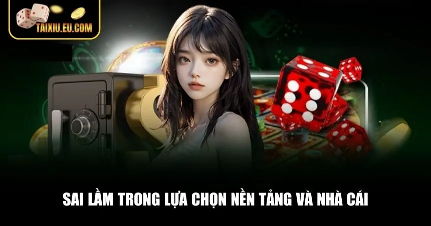 Sai lầm trong lựa chọn nền tảng và nhà cái