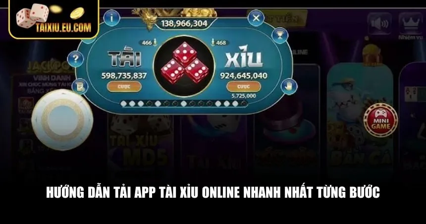 Hướng dẫn tải app tài xỉu online nhanh nhất từng bước